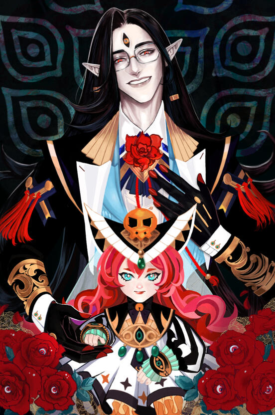 [Fanart] Baal &amp; Sezan from Epic Seven