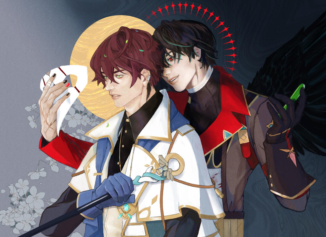 [Fanart] Ray &amp; DDR from Epic Seven